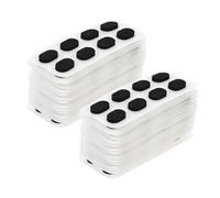 Beatifufu Lot De 80 Paires Plaquettes Nasales Antidérapantes 1,5 Mm En Mousse Eva Auto-adhésives Pour Lunettes Universelles Confortables Usage Quotidien