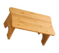 Beatifufu Marchepied En Bois Pour Adultes Large Repose-pieds Antidérapant Inclinable Pour Bureau Et Salle De Bain Confort Postural Multifonction