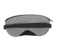 Beatifufu Masque de Sommeil Chauffant USB et Masque Oculaire Pratique pour la des Yeux Détachable et Facile à Nettoyer pour Adultes Face Aux Écrans Gris