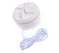 Beatifufu Mini Machine à Laver Portable Pliable En Polypropylène Blanc, Compacte Et Légère, Pour Sous-vêtements Et Chaussettes En Voyage Ou Résidence Étudiante, Lavage Doux