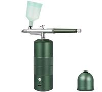 Beatifufu Mini Portable Airbrush Kit With Rechargeable Compressor For Makeup Nail Art Tattoo And Model Painting USB Charging Handheld Sprayer For Facial Moisturizing And Cake Decoration