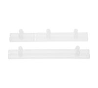 Beatifufu Moule en Silicone Blanc pour Poignée de Plateau Cylindrique 2pcs, Antiadhésif et Facile à Nettoyer, pour Projets DIY et Création D'ornements