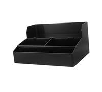 Beatifufu Organisateur Tasse Café Multifonction Support Distributeur Gobelets Jetables Rangement Pailles et Dosettes Pratique pour Bar et Cuisine
