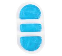 Beatifufu Pack De Glace Nez Multifonctionnel Bleu Pvc, Petit Pack Froid Portable, Compresse Froide Basse Température, Bandes Élastiques Confortables, Usage Pour Soins Nasaux Et Allaitement