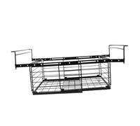 Beatifufu Panier de Rangement Métallique Réglable pour Congélateur Coffre Panier Suspendu Extensible Optimisé pour Réfrigérateur et Cuisine Organisateur et Empilable pour Optimisation Espace