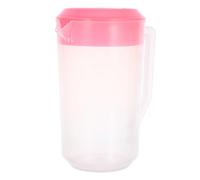 Beatifufu Pichet à Eau Résistant Chaud et Froid avec Couvercle Pichet Doseur pour Jus Bouilloire Plastique Alimentaire Grand Contenant pour Boissons Familiales