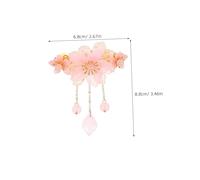 Beatifufu Pince à Cheveux Vintage Chinoise avec Pompon Accessoire Élégant pour Mariage Coiffure Traditionnelle Hanfu Épingle à Cheveux et Filles