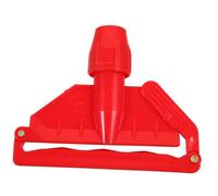 Beatifufu Pince Fixation Tête De Balai Plastique Rouge Clip Remplacement Tête Balai Serpillière Support Amovible Nettoyage Nettoyage Domestique Accessoires Usage Polyvalent