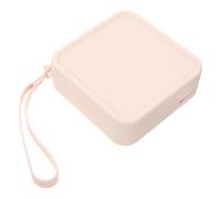 Beatifufu Pochette Menstruelle en Silicone Portable pour Serviettes Hygiéniques, Texture Peau, Compacte et Réutilisable, Trousse Féminine Pratique pour Adolescentes, Présent Première Règle,