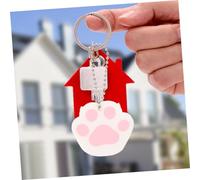 Beatifufu Porte-Clés Mignon en Silicone de Chat Protection 2 Pièces Accessoire Kawaii pour Étudiants Décoration de Clé Housse de Clé Anti-Rayure