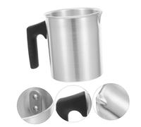 Beatifufu Pot à Verser pour Cire Aluminium Chauffe Rapide pour Fabrication de Bougies Baumes et DIY à Haute Température Sans pour Artisanat Créatif Homme et Femme