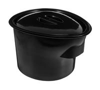 Beatifufu Pot de Portatif avec Couvercle Odeur Seau Urinaire Pratique pour Personnes Âgées et Mobilité Réduite Accessoire pour Soins des Anciens Design Ergonomique et Facile à Nettoyer