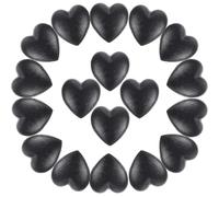 Beatifufu Retenue de Lunettes en Silicone de Cœur Noir 20 Pièces | Embouts Discrets Derrière L’oreille, Maintien Confortable, Lot Pratique
