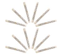 Beatifufu Rouleaux de Mezouza Juifs Lot de 15 7,5 Cm Parchemin de Bénédiction Hébraïque pour Décoration Murale et Porte de Maison Juive Anneau Doré