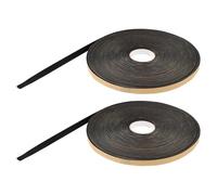 Beatifufu Ruban Adhésif Mousse Étanchéité pour Voiture 2 Rouleaux 25 M X 1,2 Cm, Anti-vibrations et Isolation Acoustique Haut-parleurs, Joint Anti-poussière et Amortisseur Bruit Auto