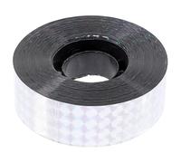 Beatifufu Ruban Réfléchissant Double Face en Pet Argenté, Bandes Anti-Oiseaux Longue Durée, Adapté pour Décorations de Jardin et Fermes