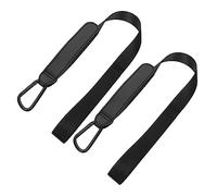 Beatifufu Sangles de Sécurité Poussette Bébé Lot de 2 Sangles Réglables Remplacements Harnais Ceinture de Poussette pour Bébé Installation Facile Longueur Ajustable Robuste et Résistante