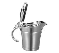 Beatifufu Saucière Double Paroi Inox Pichet Thermique pour Sauces et Condiments Maintien Chaleur Adaptée Table et Restauration