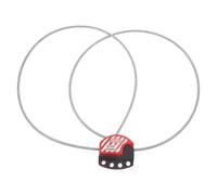 Beatifufu Serrure de sécurité revêtue de vinyle, câble de verrouillage réglable, câble acier inoxydable 304 de 6 mm, 1,8 m, pour consignation, cadenassage et applications de sécurité