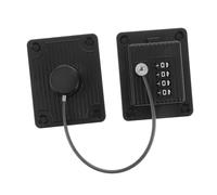 Beatifufu Serrure Pour Armoire à Code 4 Chiffres Sécurité Garçon Et Filles Noir Sans Perçage Pour Réfrigérateur Congélateur Tiroir Porte Bébé Lot