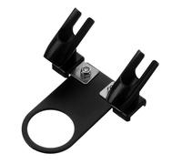 Beatifufu Support De Pinceau De Maquillage Porte-aérographe à Double Place Accessoire Stable Et Élégant Pour Station De Maquillage Et Vanity