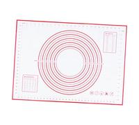 Beatifufu Tapis de Pétrissage Silicone Antiadhésif et Réutilisable Tapis de Cuisson Pâte Polyvalent pour Pizza Pâtisserie et Facile à Nettoyer et Ranger Accessoire de Couleur Aléatoire