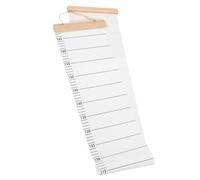 Beatifufu Toise Murale Amovible Pour Règle De Croissance Échelle De Hauteur Pratique Et Légère Mesurez Et Suivez Le Développement De Votre Facile à Installer