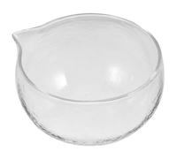 Beatifufu Traditional Chinese Tea Cup For Brew Transparent Glass Tea Bowl Vintage Style Portable And Safe Teaware For Home