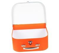 Beatifufu Valise de Rangement Girafe Garçon et Filles, Boîte Portative en Carton Beige, Compact et Multifonction, Présent Anniversaire Fille Garçon, Trousse de Voyage et Organisateur