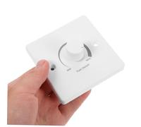 Beatifufu Variateur LED Rotatif pour Spot LED Rv et Yacht Interrupteur Dimmable avec Contrôle Luminosité Réglable pour Camper et Bateau Panneau Type Blanc