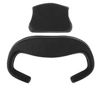Beatifufu VR Glasses Face Pad Set Compatible with Pimax Crystal, 1 Set, PU Sponge Cushion, Light Blocking, Detachable Design, for Immersive Gaming