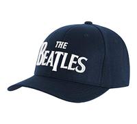 Beatles Drop T Logo Casquette de Baseball Bleu Marine, Bleu Marine, Taille Unique