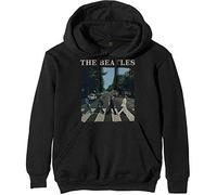 Beatles the - Felpa # L Black Unisex # Abbey Road [Import]