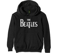 Beatles - the - Felpa # M Unisex Black # Drop T Logo