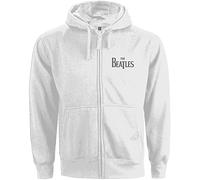 Beatles - the - Felpa # S Ladies White # Drop T Logo [Import]