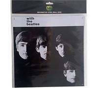 Beatles The Plaque murale en métal avec inscription en anglais « With The