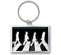 Beatles.the, - Portachiavi Abbey Road (Nero E Metallo Rettangolare)