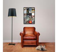 Beatles, The - Poster - Albums + 1 paquet de tesa Powerstrips® - contenu 20 pièces