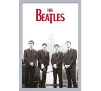 Beatles, The - Poster - Liverpool 62 + cadre amovible, Shinsuke® Maxi MDF argenté, vitre acrylique