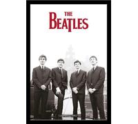 Beatles, The - Poster - Liverpool 62 + cadre amovible, Shinsuke® Maxi MDF noir, vitre acrylique