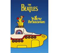 Beatles, The - Poster - Yellow Submarine Version 2 + 2 St Posterleisten Alu 63 cm