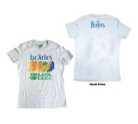 Beatles - the - T-Shirt # L Blue Femmina # OB-La-Di [Import]