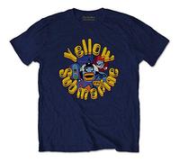 Beatles - the - T-Shirt # S Unisex Blue # Yellow Submarine Baddies