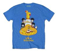 Beatles the - T-Shirt # XXL Unisex Blue # Yellow Submarine Sub [Import]