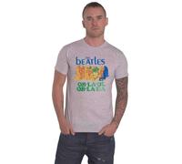 Beatles the - Rock Off officially licensed products The Beatles T Shirt OB-La-Di Nouveau Officiel Unsex Gris Size M