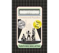 Beatniks Crossword Puzzles: Crossword Puzzles with Easy to Read Print about Beatniks, The Beat Culture, Jazz, Poetry, and Literature | 6x9 inches, 100 ... Gift for Vacations, Holidays, and Relaxation