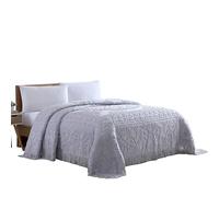 Beatrice Home Fashions Couvre-lit, Chenille, Lavande, Grand lit
