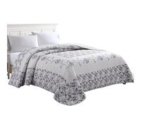 Beatrice Home Fashions Léger, Toutes Saisons, Polyester, Lavande, très Grand lit