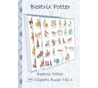Beatrix Potter 99 Cliparts Buch Teil 1 ( Peter Hase )