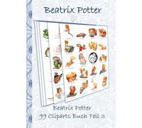 Beatrix Potter 99 Cliparts Buch Teil 3 ( Peter Hase )